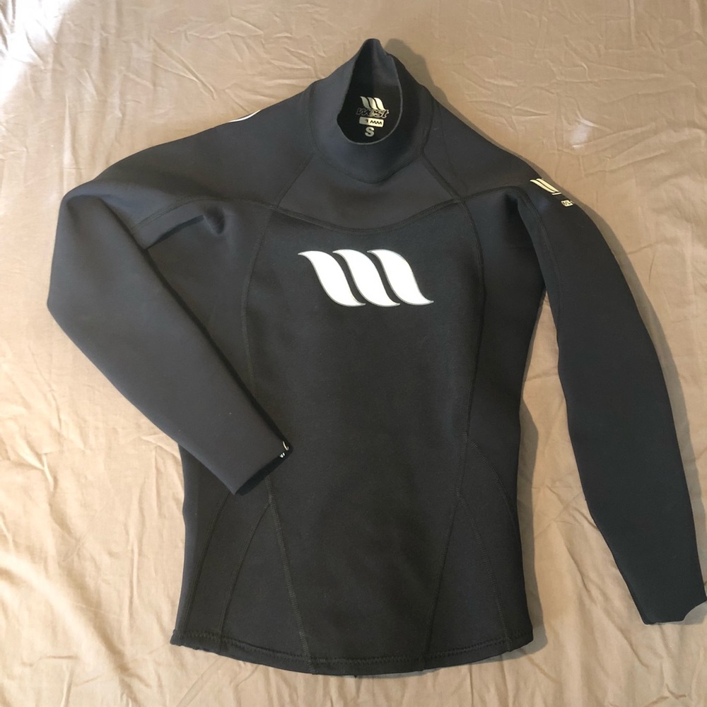 WEST wetsuit jacket 1mm.  Size Small